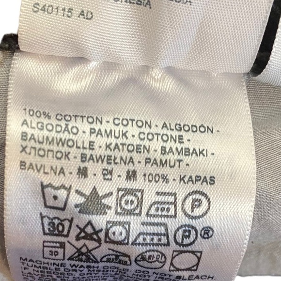 LEVI'S Deconstructed Washed Black Cutoff Denim Mini Skirt - Picture 10 of 12